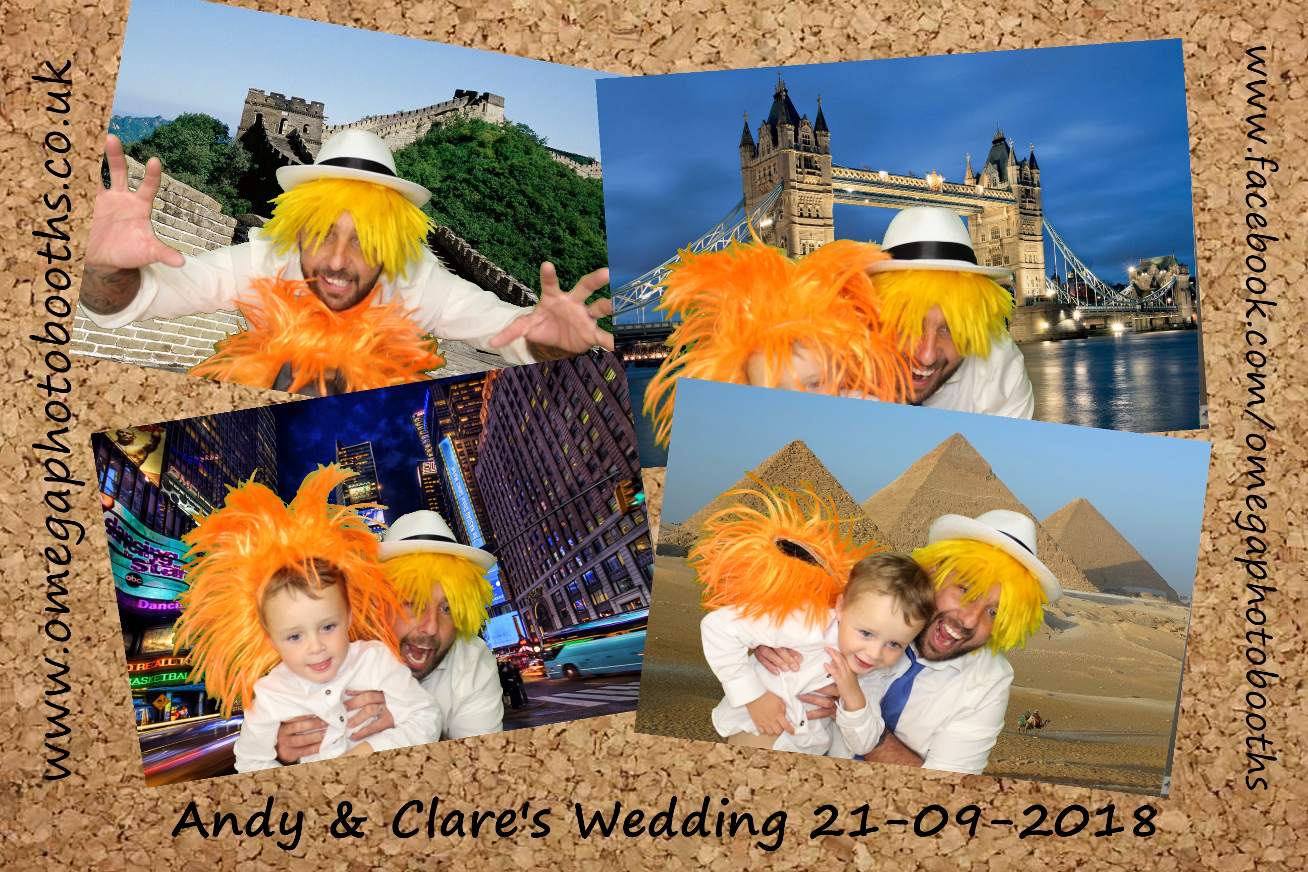 Andy and Clare wedding | View more photos from the event at gallery.omegaphotobooths.co.uk/u/Omega-Photobooths/Andy-and-Clare-wedding